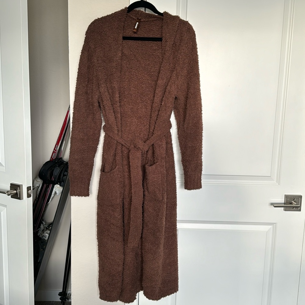 SKIMS S/M FUZZY ROBE